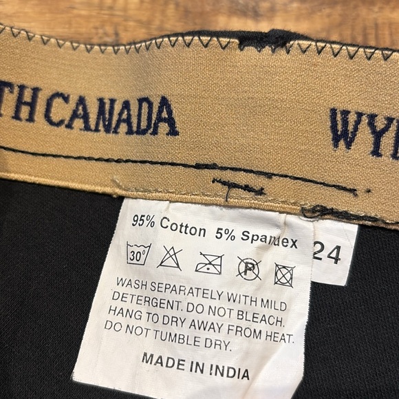 Black Wyndfield by Griffiths Canada equestrian Riding Pants size 24 - Picture 6 of 9